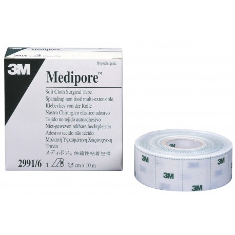 Sparadrap extensible non tissé 3M™ MEDIPORE™ LINER