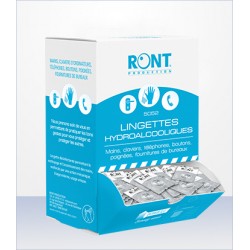 Lingettes hydroalcooliques Spécial accueil