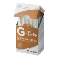 Aiguilles Dry Needling "G" SEIRIN - sans tube de guidage