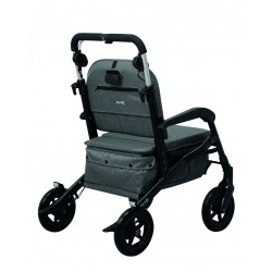 Rollator 4 roues avec siège CARE LUX